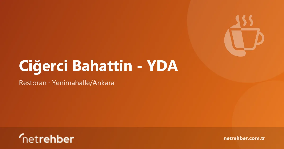 Ciğerci Bahattin - YDA kapak görseli