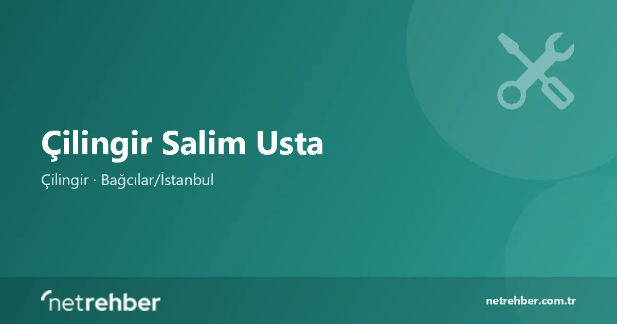 Çilingir Salim Usta kapak görseli