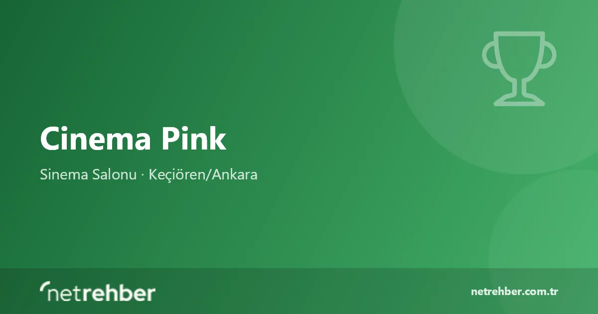 Cinema Pink kapak görseli