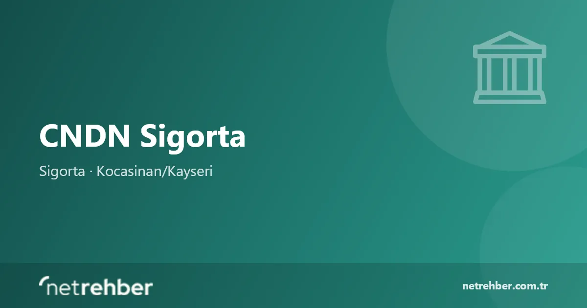 CNDN Sigorta kapak görseli
