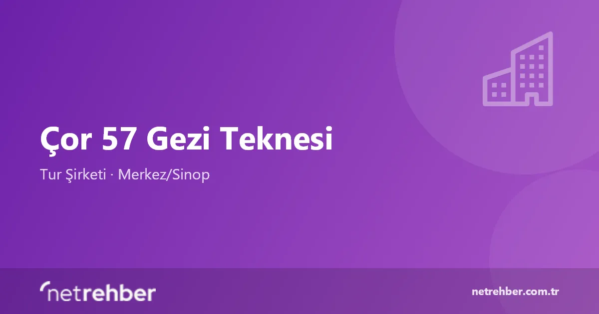 Çor 57 Gezi Teknesi kapak görseli