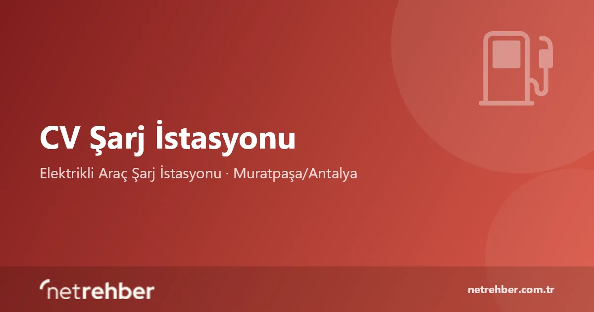 CV Şarj İstasyonu kapak görseli