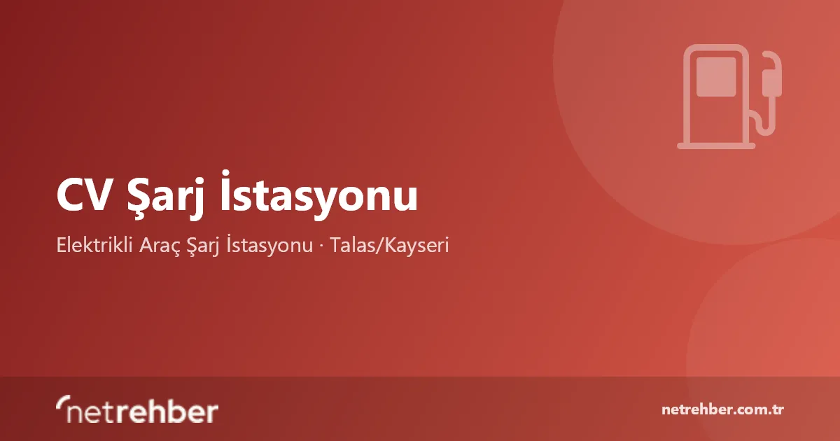 CV Şarj İstasyonu kapak görseli
