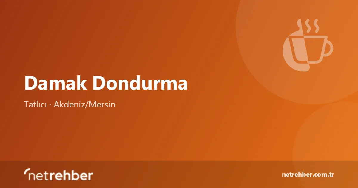 Damak Dondurma kapak görseli