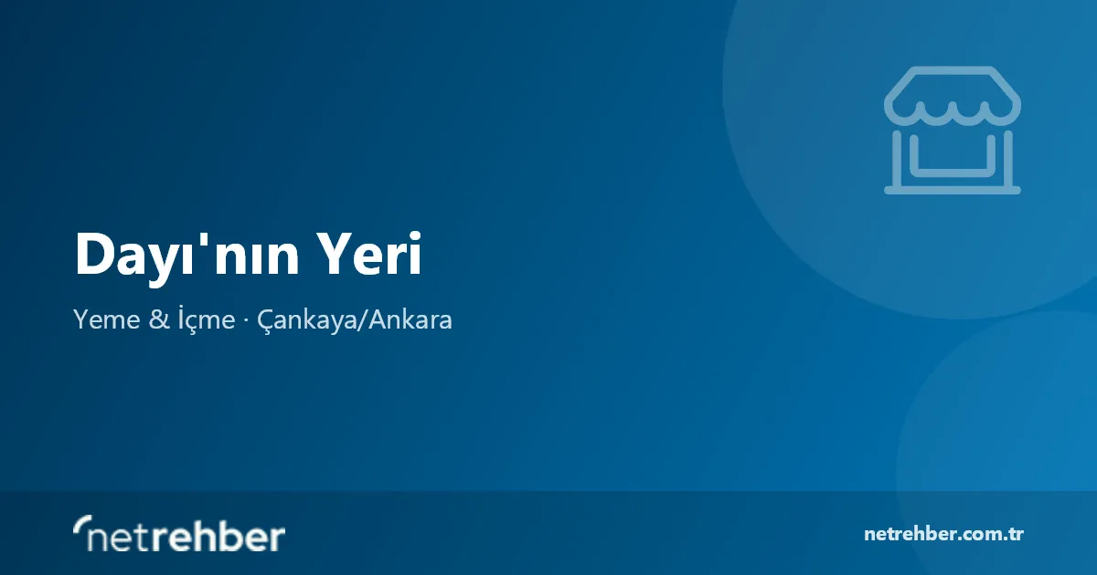 Dayı'nın Yeri kapak görseli