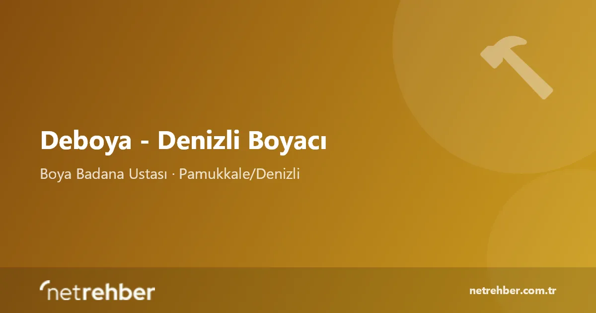 Deboya - Denizli Boyacı kapak görseli