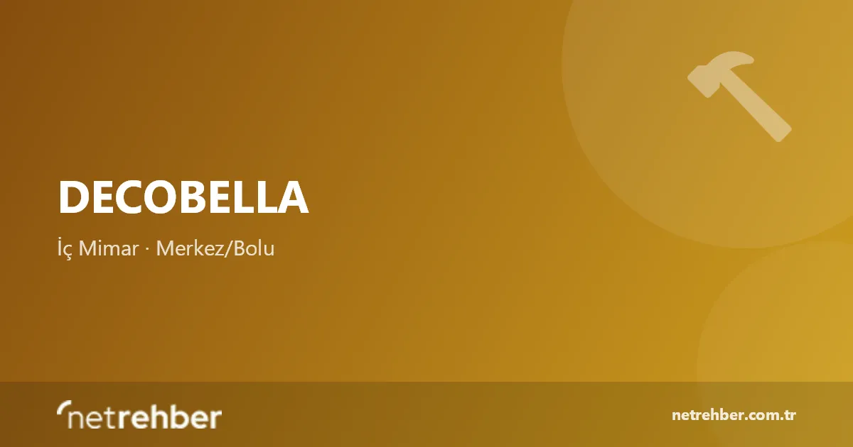 DECOBELLA kapak görseli