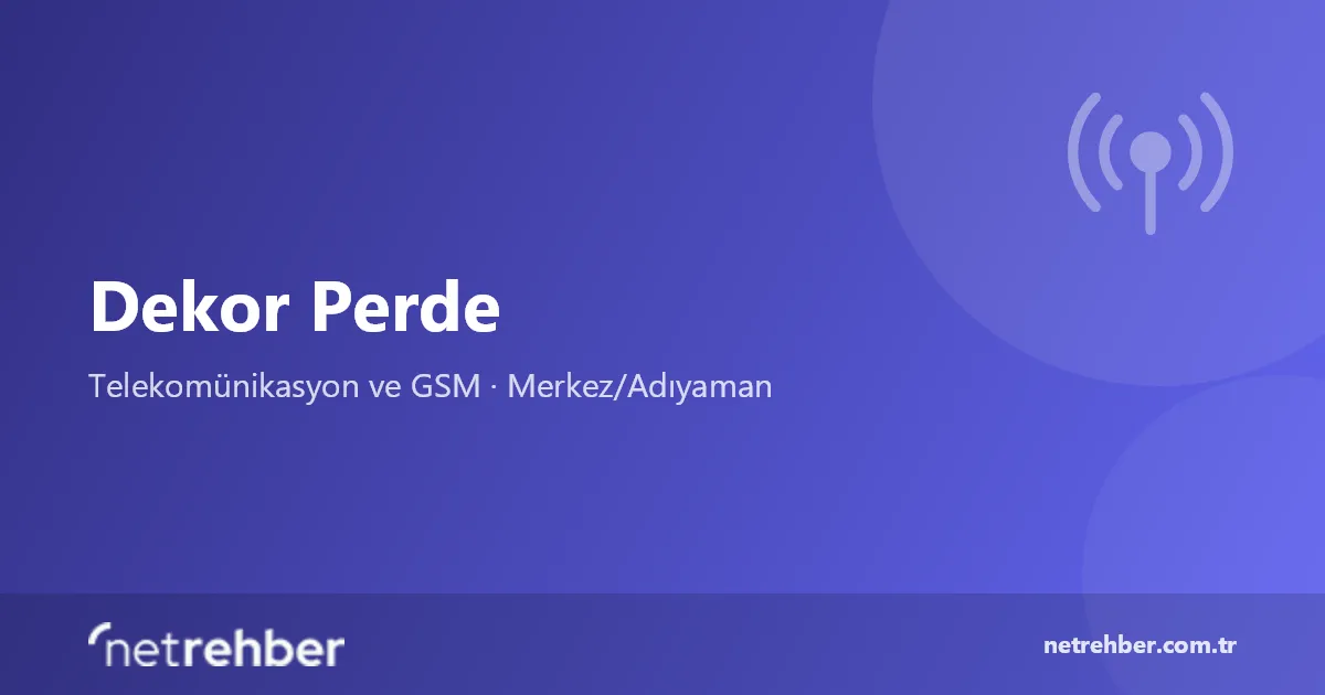 Dekor Perde kapak görseli