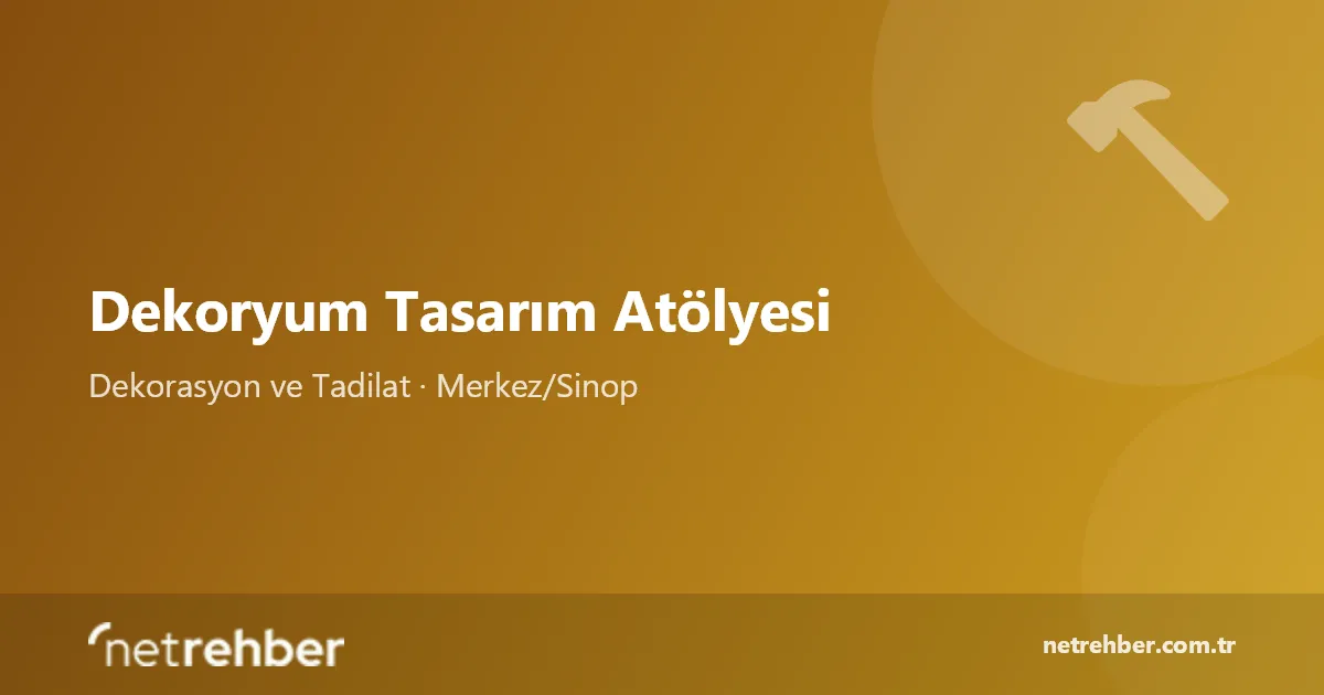 Dekoryum Tasarım Atölyesi kapak görseli
