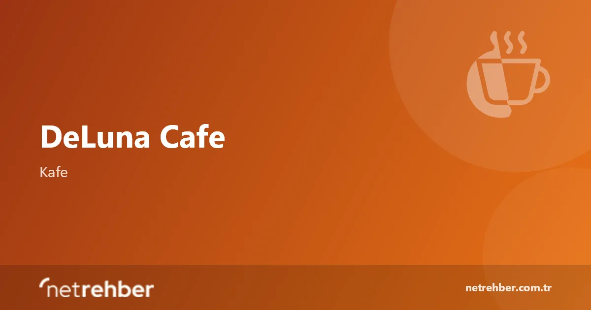 DeLuna Cafe kapak görseli