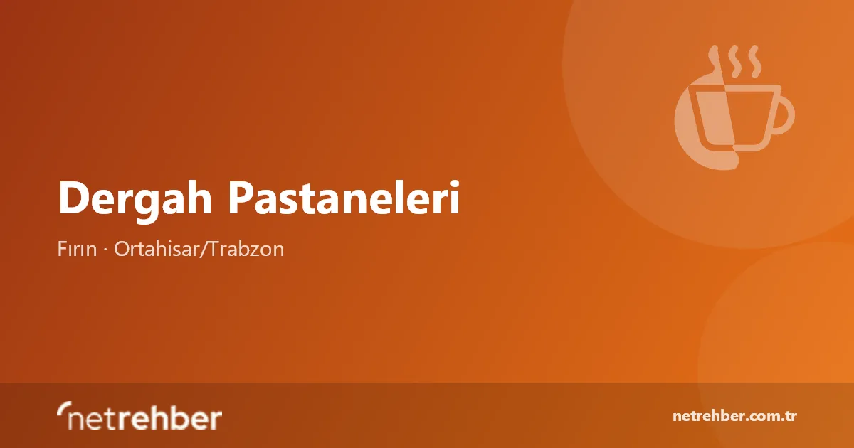 Dergah Pastaneleri kapak görseli