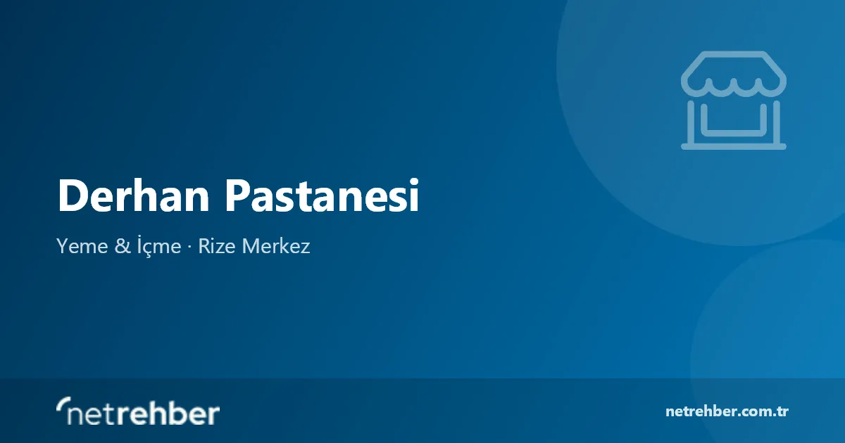 Derhan Pastanesi kapak görseli