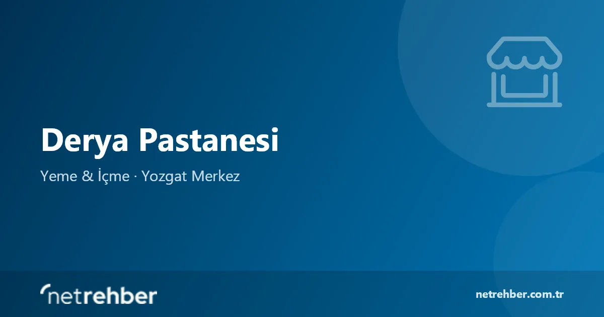 Derya Pastanesi kapak görseli