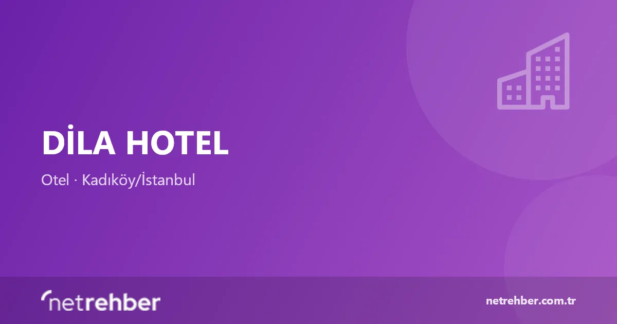 Dila Hotel kapak görseli
