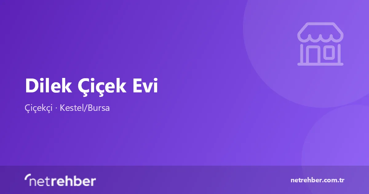 Dilek Çiçek Evi kapak görseli