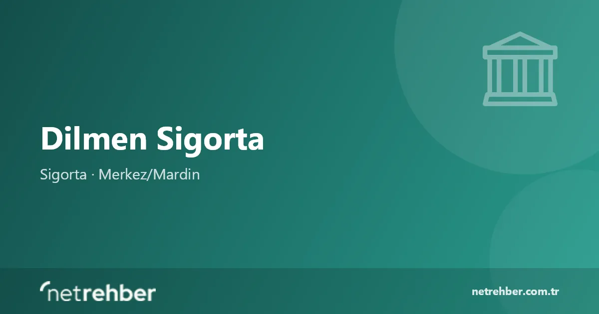 Dilmen Sigorta kapak görseli