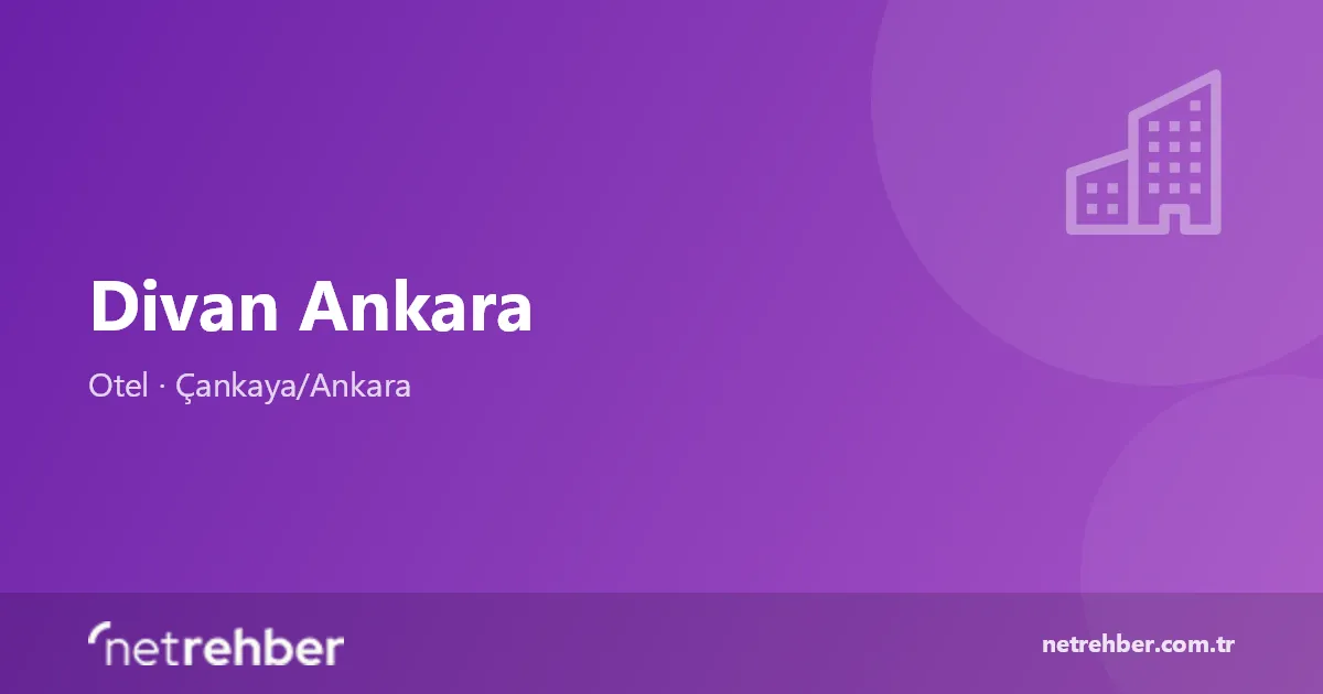 Divan Ankara kapak görseli