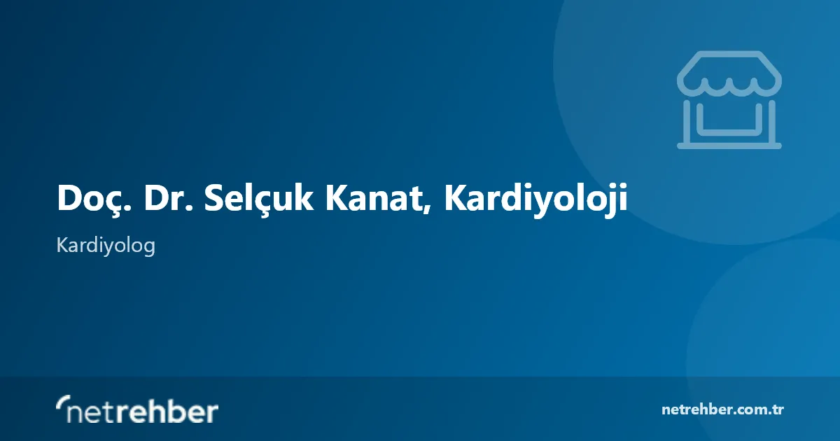 Doç. Dr. Selçuk Kanat, Kardiyoloji kapak görseli