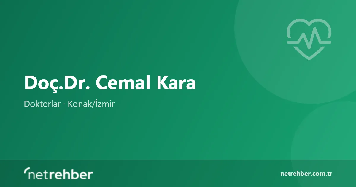 Doç.Dr. Cemal Kara kapak görseli