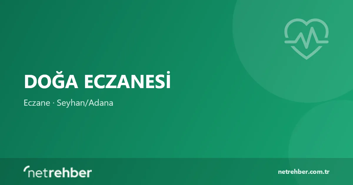 Doğa Eczanesi kapak görseli