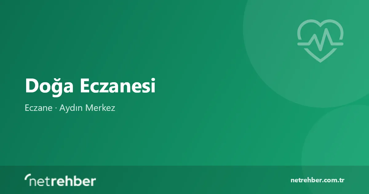 Doğa Eczanesi kapak görseli