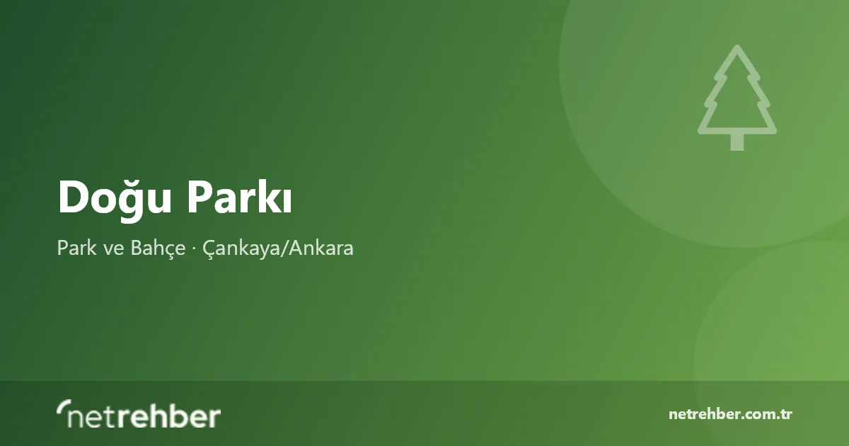 Doğu Parkı kapak görseli