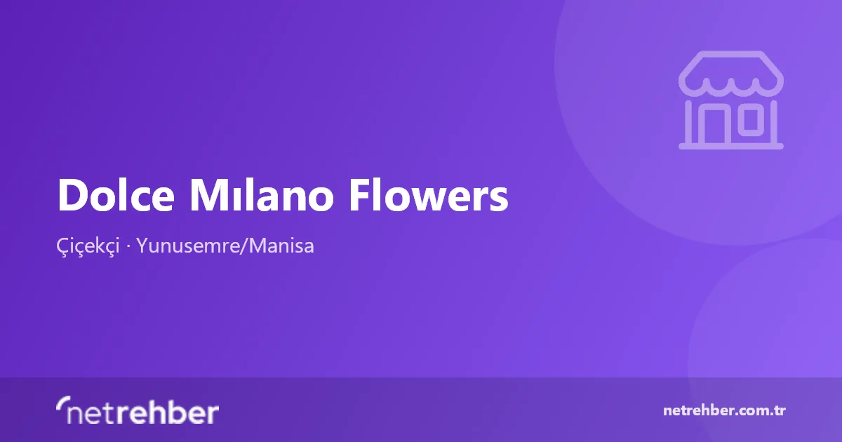 Dolce Mılano Flowers kapak görseli