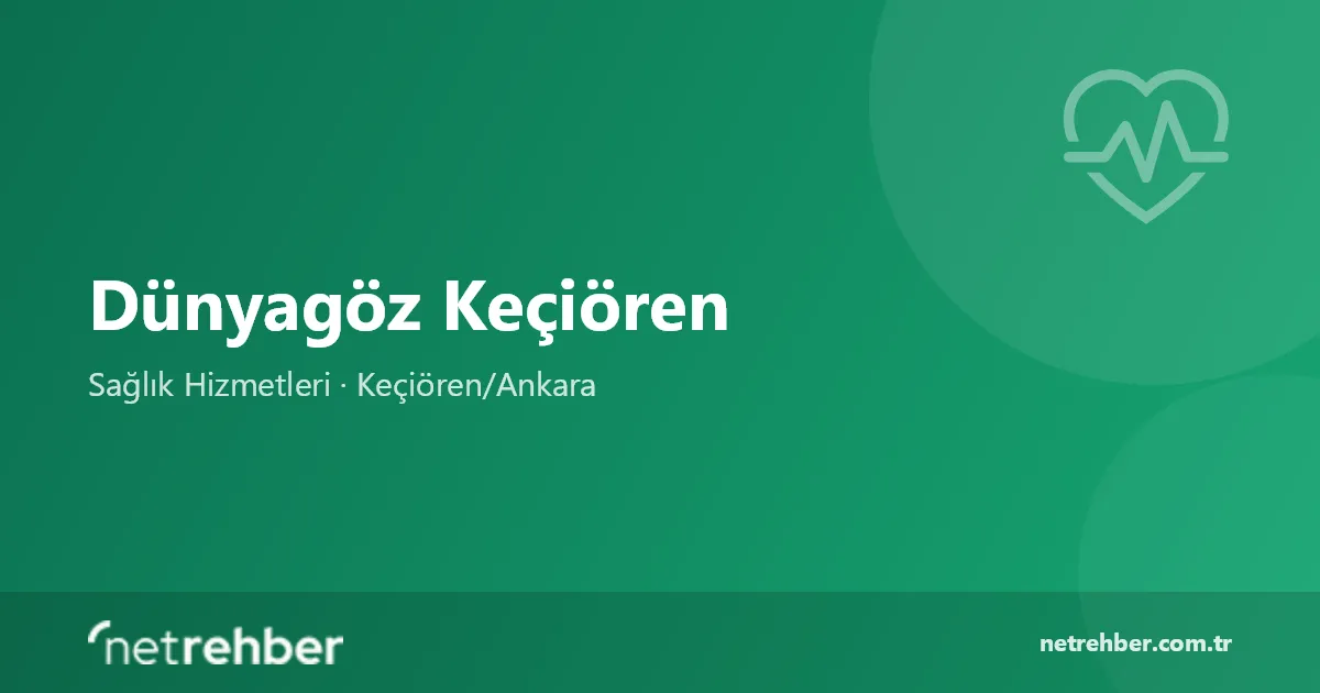 Dünyagöz Keçiören kapak görseli
