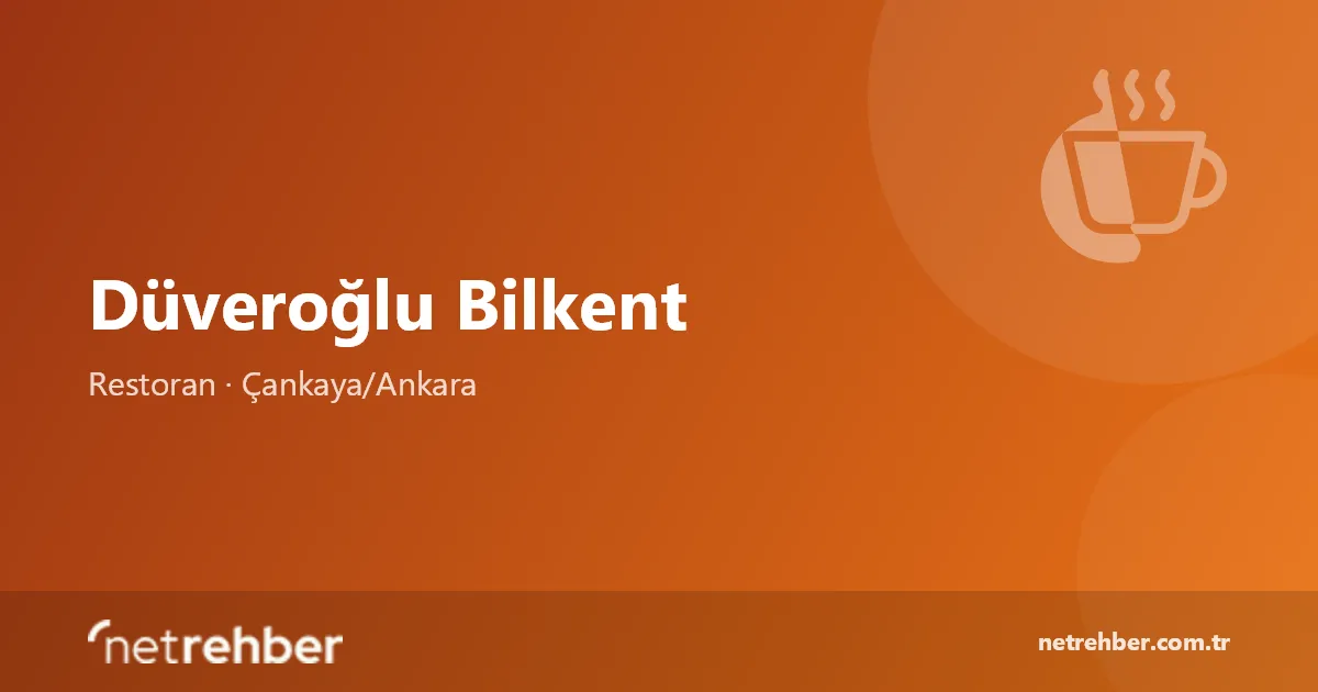 Düveroğlu Bilkent kapak görseli
