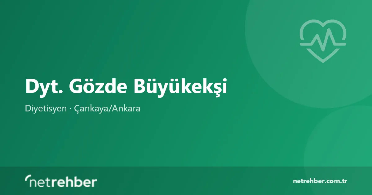 Dyt. Gözde Büyükekşi kapak görseli