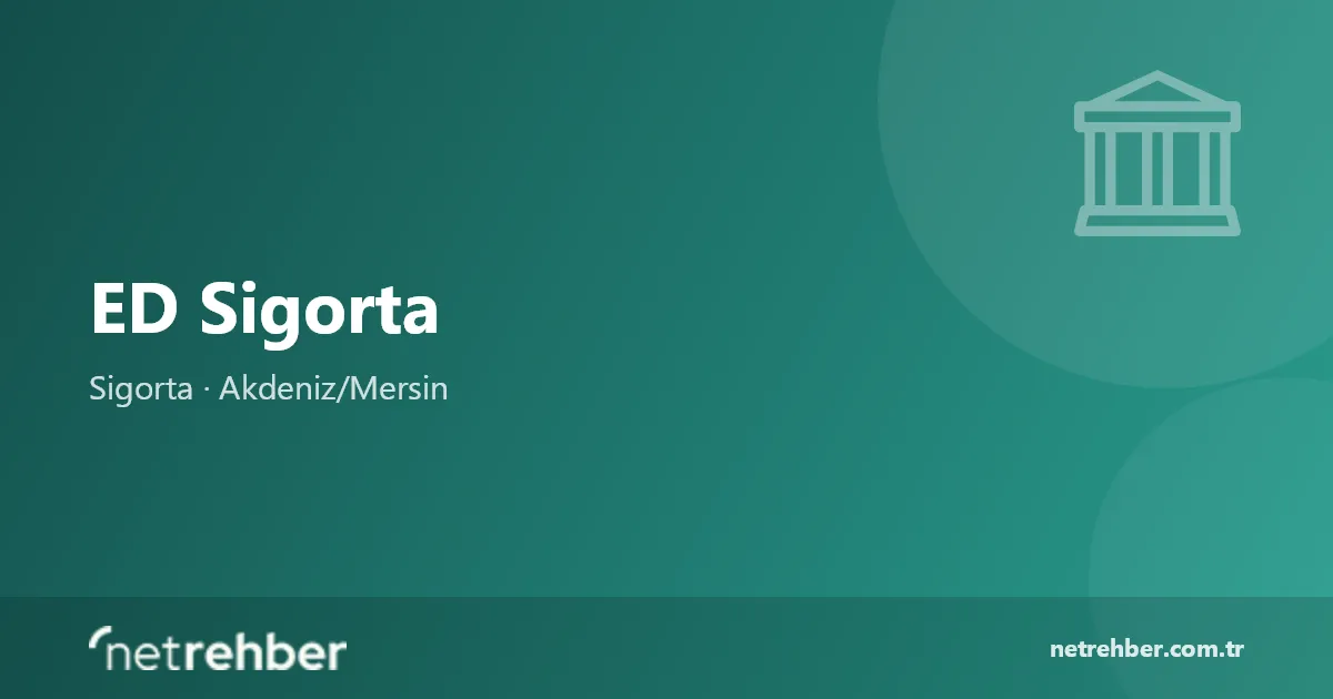 ED Sigorta kapak görseli
