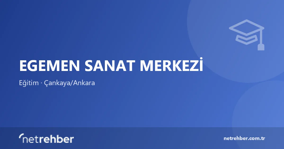 Egemen Sanat Merkezi kapak görseli