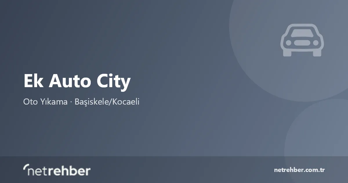 Ek Auto City kapak görseli