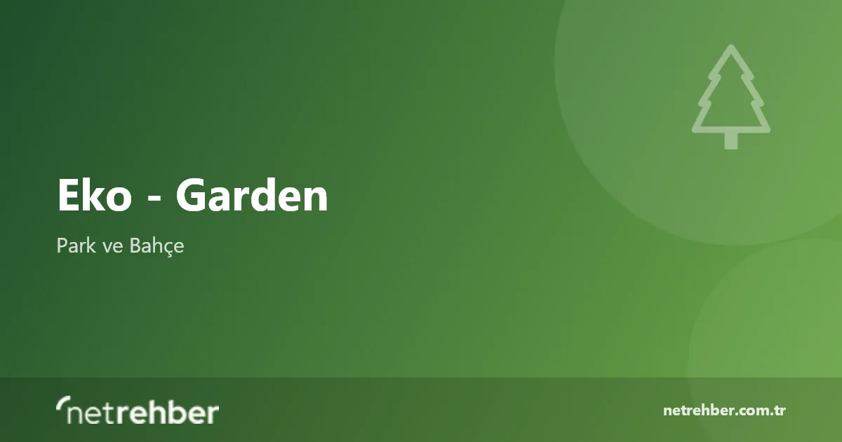 Eko - Garden kapak görseli