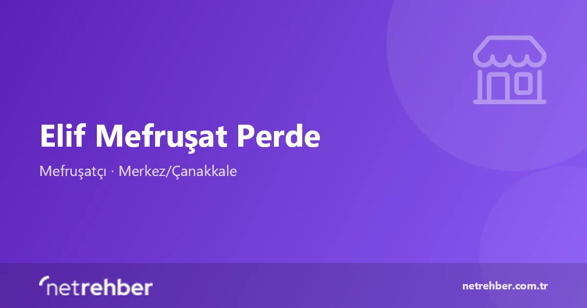 Elif Mefruşat Perde kapak görseli