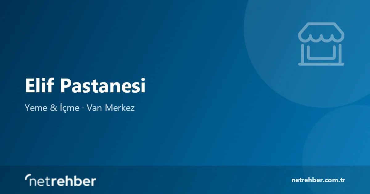 Elif Pastanesi kapak görseli