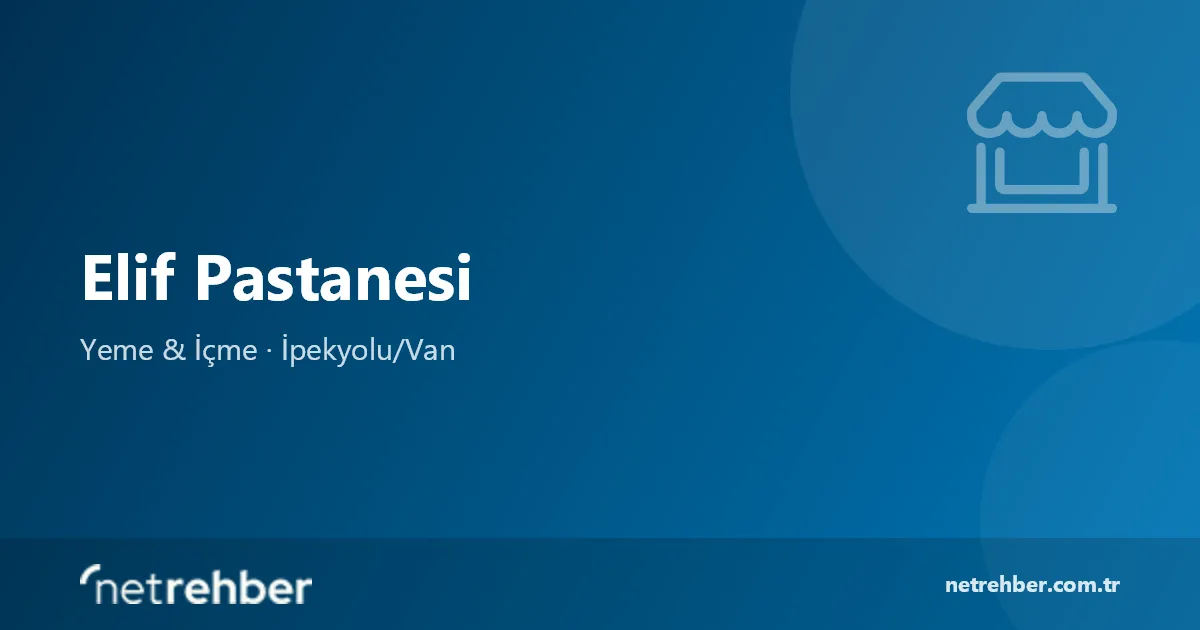 Elif Pastanesi kapak görseli