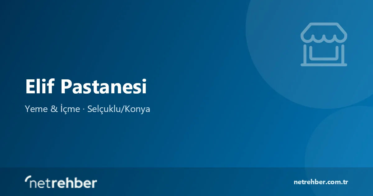 Elif Pastanesi kapak görseli