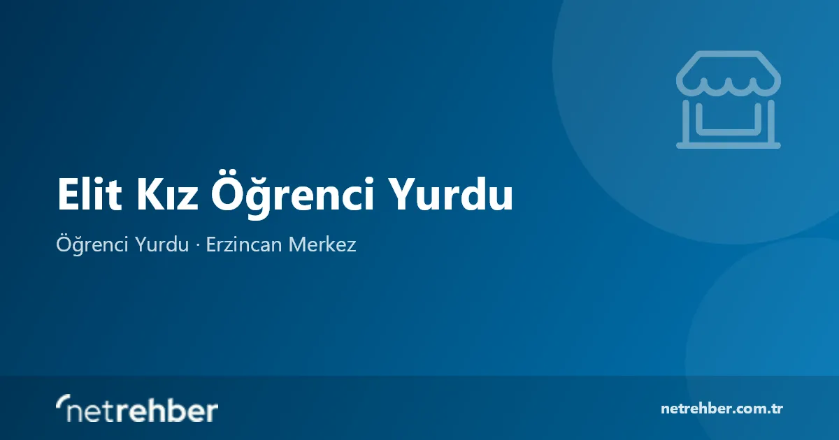 Elit Kız Öğrenci Yurdu kapak görseli