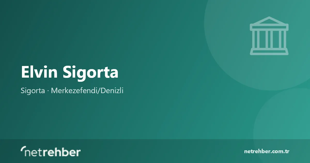 Elvin Sigorta kapak görseli