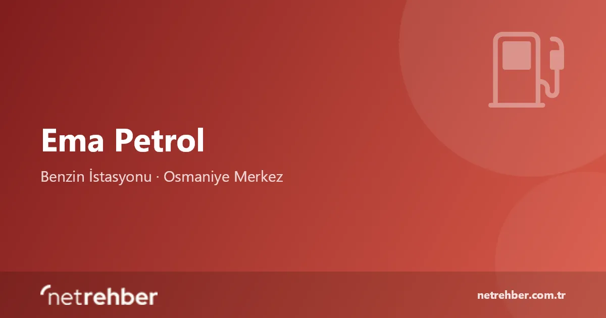 Ema Petrol kapak görseli