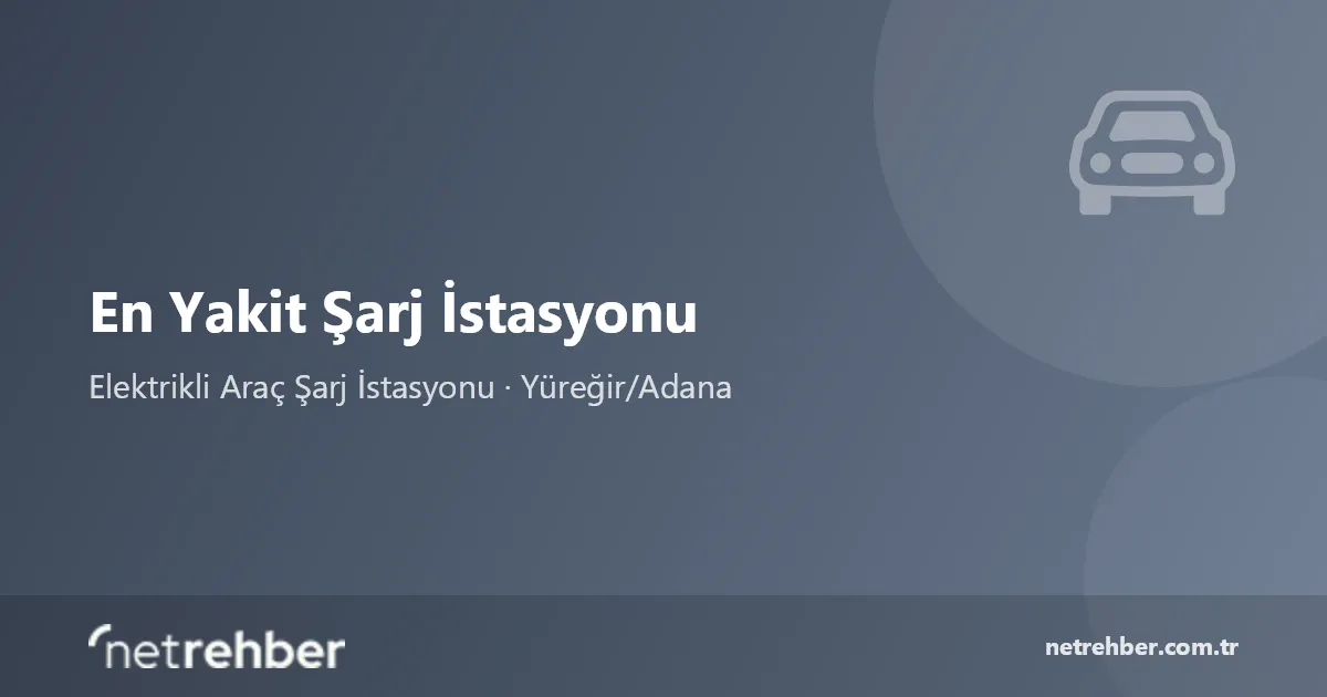 En Yakit Şarj İstasyonu kapak görseli