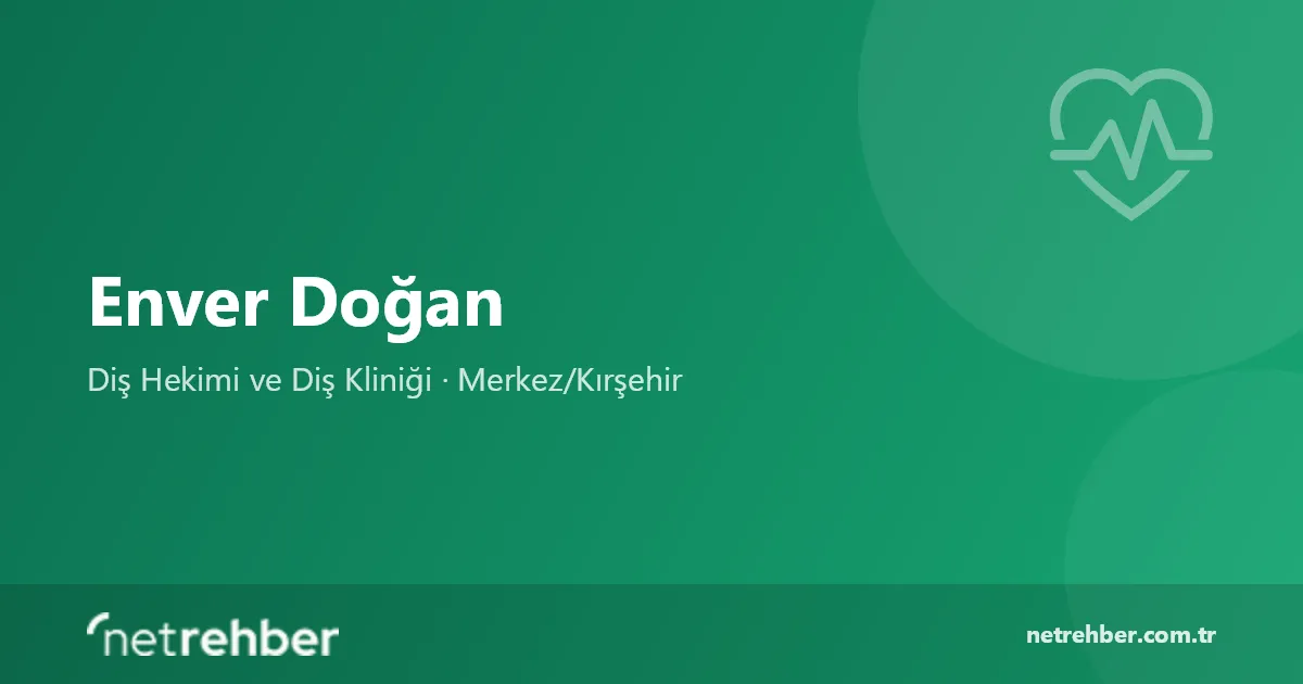 Enver Doğan kapak görseli