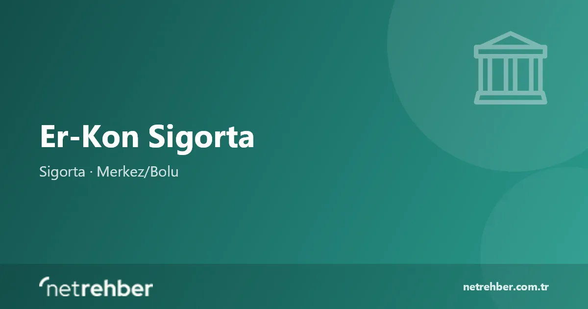 Er-Kon Sigorta kapak görseli