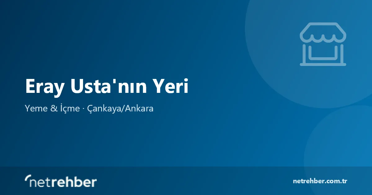 Eray Usta'nın Yeri kapak görseli