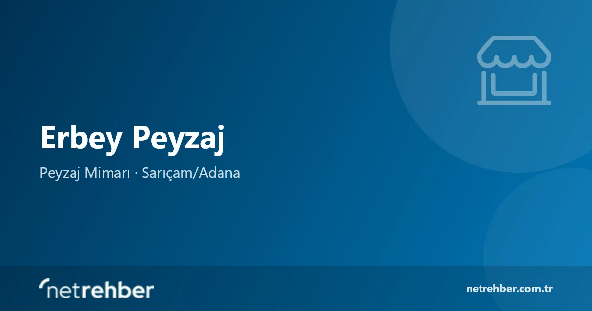 Erbey Peyzaj kapak görseli