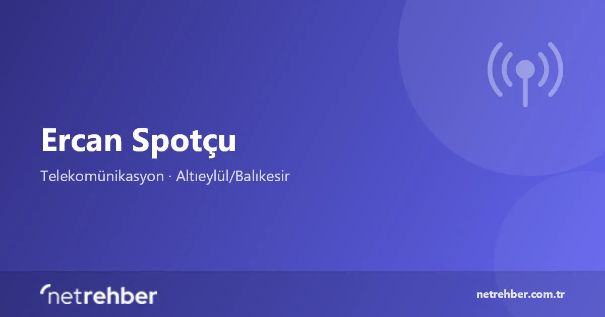 Ercan Spotçu kapak görseli