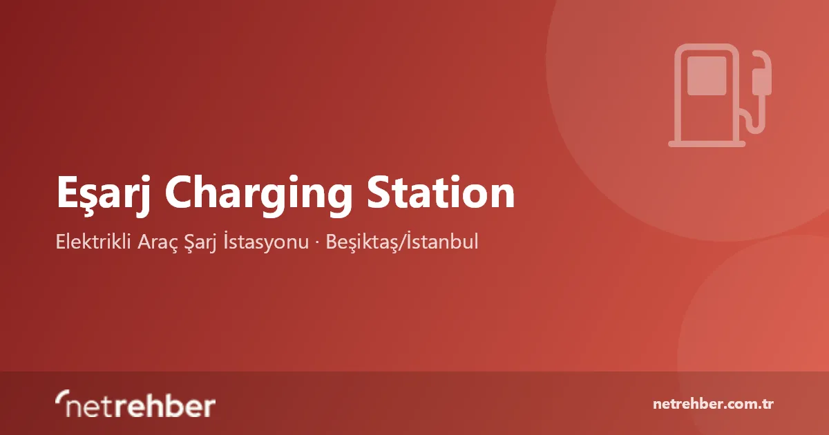 Eşarj Charging Station kapak görseli