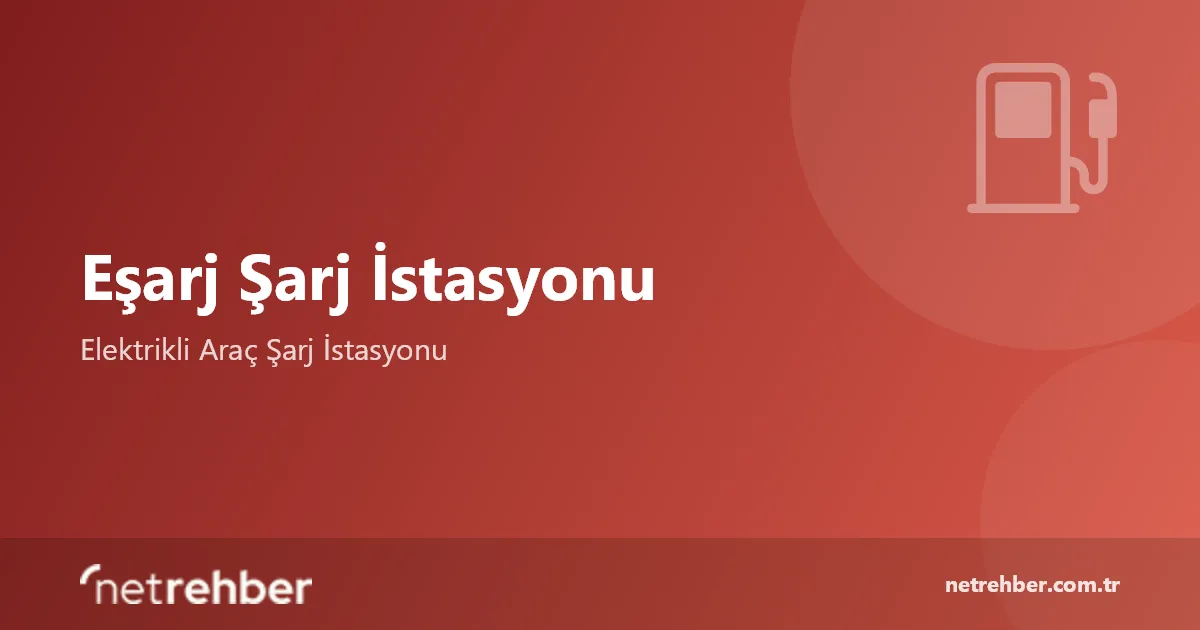 Eşarj Şarj İstasyonu kapak görseli