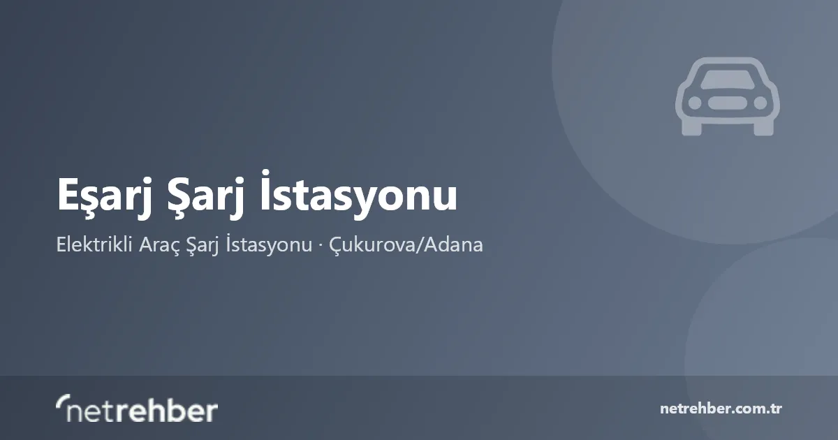 Eşarj Şarj İstasyonu kapak görseli